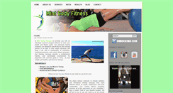 Desktop Screenshot of mintbodyfitness.com